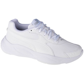 Puma 90S Runner Sl Jr 372929 01 vit marinblå