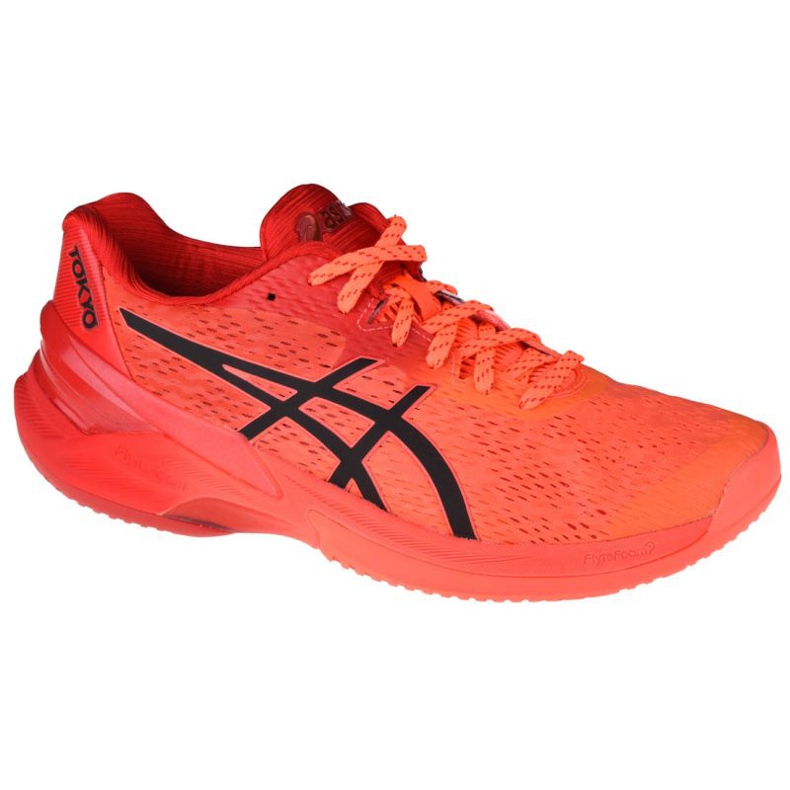 Asics Sky Elite Ff Tokyo M 1051A055-701 volleybollskor röd apelsiner och röda