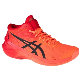 Asics Sky Elite Ff Mt Tokyo M 1051A056-701 volleybollskor röd apelsiner och röda