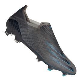 Adidas X Ghosted + M Fg EG8246 fotbollsskor mångfärgad grå