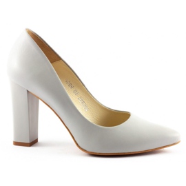 Clasicco Pumpar för kvinnor på stolpen 1089 ljusgrå