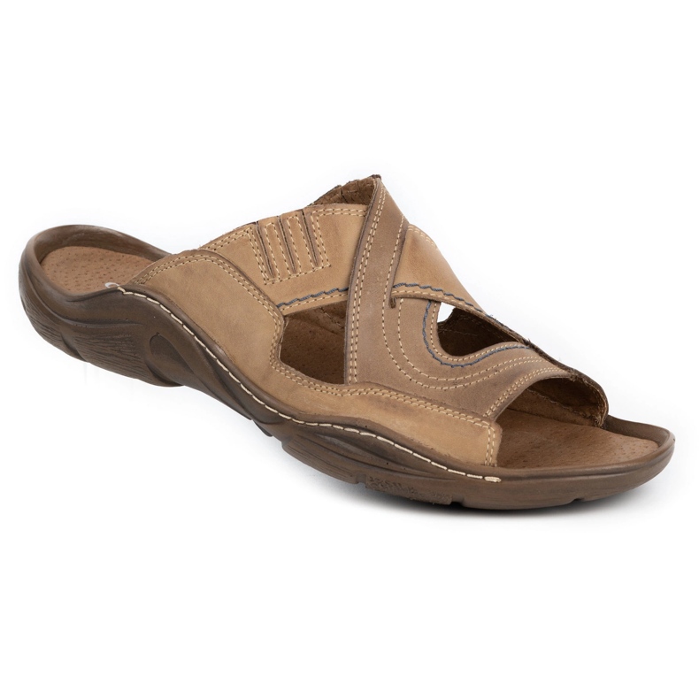 Mario Pala Bruna tofflor för män 400