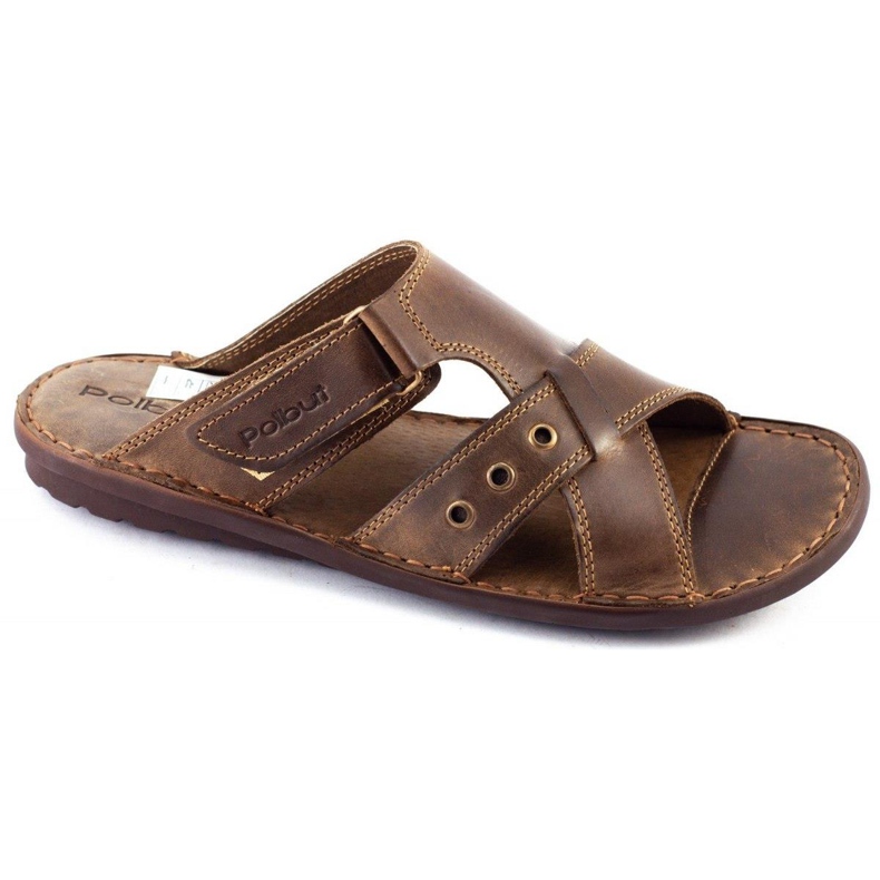 Polbut SA05 bruna herr tofflor