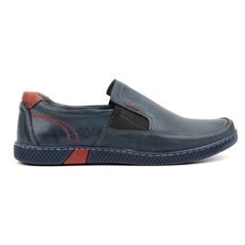 KOMODO Loafers för män 912 marinblå