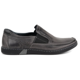 KOMODO Grå herrloafers 912
