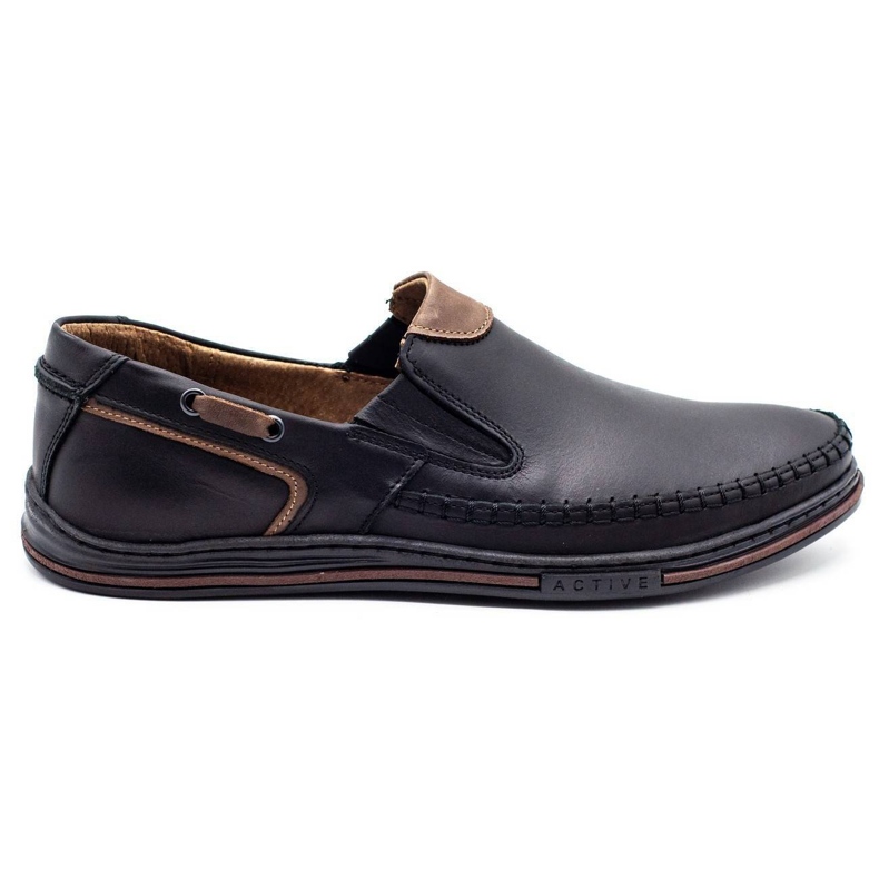 Polbut Herrskor loafers 09 svart