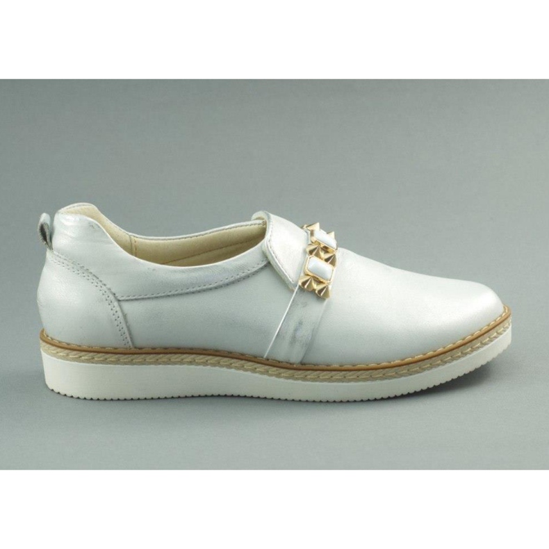 Dolce Pietro Skor slip on sneakers 1091 vit-silver mångfärgad