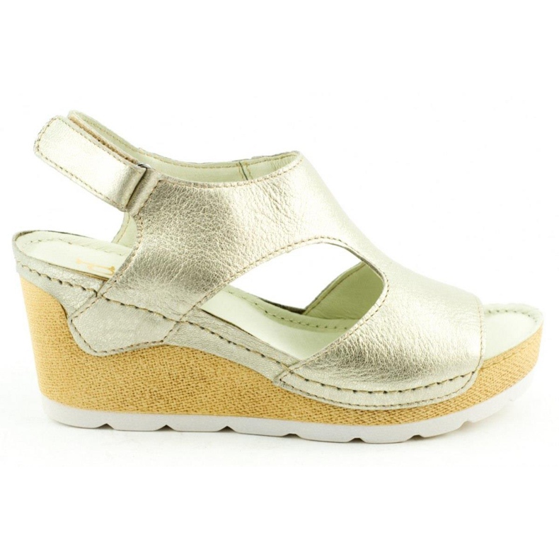 Dolce Pietro Kilsandaler 0888 platina guld gyllene