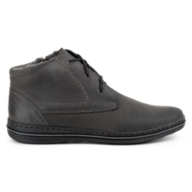 Polbut 339 grå vinterskor för män