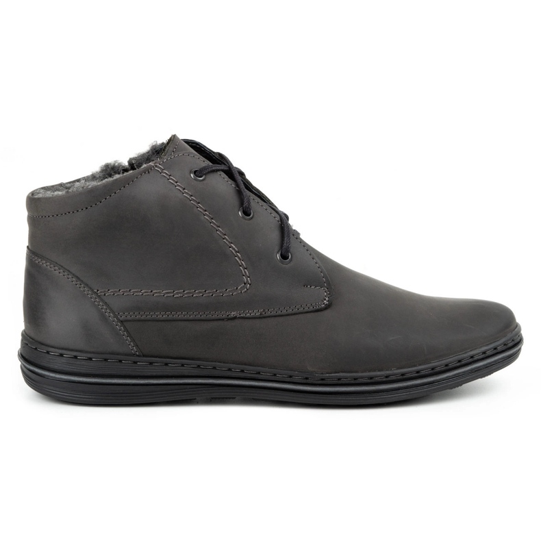 Polbut 339 grå vinterskor för män