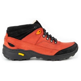 Olivier 139GT röda herr vinterskor