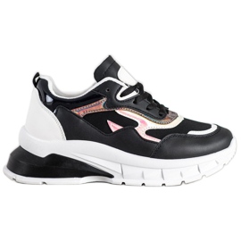 Sweet Shoes Snygga svarta sneakers