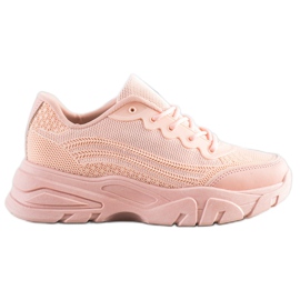 SHELOVET Pulver sneakers rosa