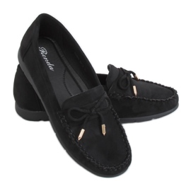 Svarta damloafers RQ-2 Svart