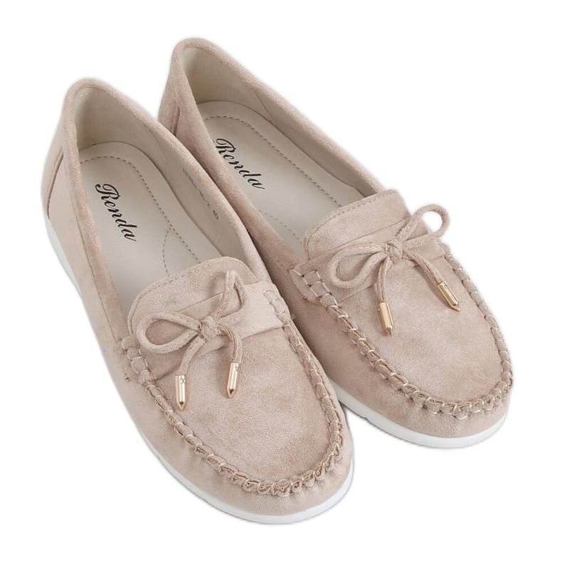 Dam beige loafers RQ-2 Beige