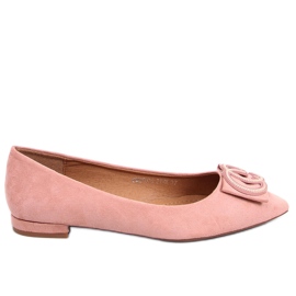 BM Ballerinas mandelrosa näsa FM3107A Rosa
