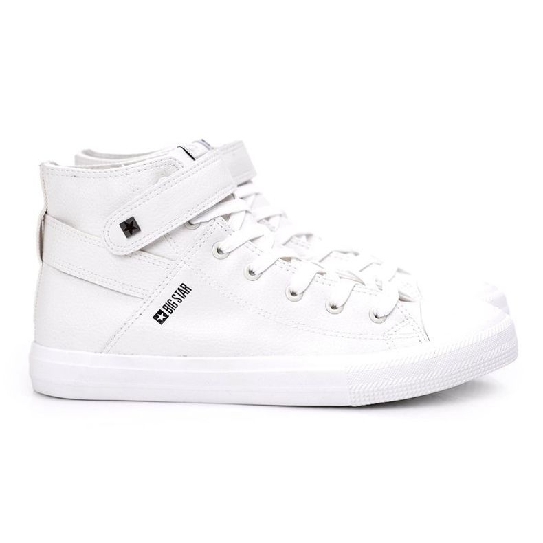 Mäns högsta sneakers Big Star White Y174024 vit