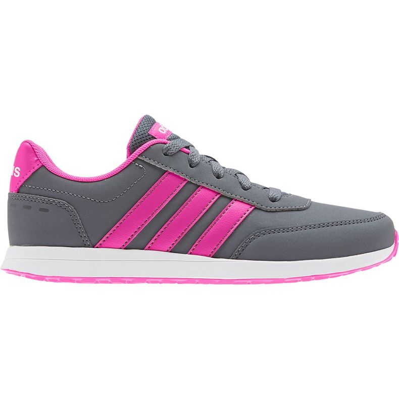 Adidas Vs Switch 2 K barnskor grå-rosa FV5653