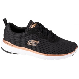 Skechers Flex Appeal 3.0 W 13070-BKRG Skor svart gyllene