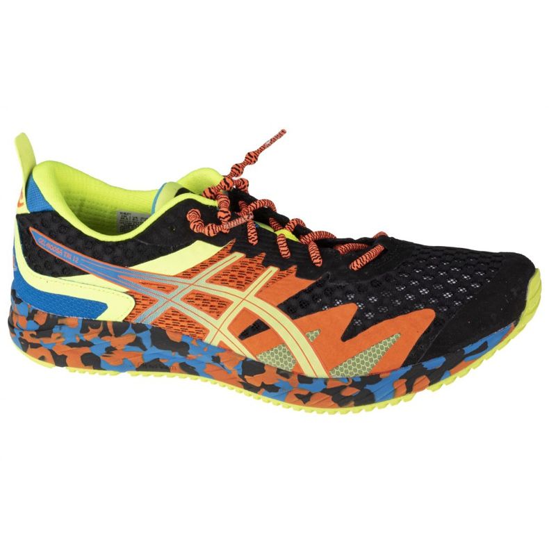 Asics Gel-Noosa Tri 12 M 1011B277-005 skor svart blå orange gul