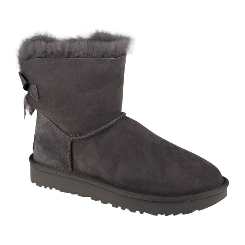 Ugg Mini Bailey Bow Ii W 1016501-GREY skor svart