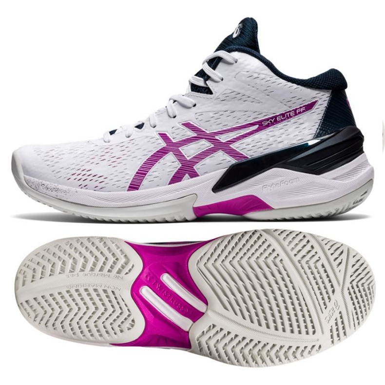 Asics Sky Elite Ff Mt W 1052A023-103 volleybollskor vit vit
