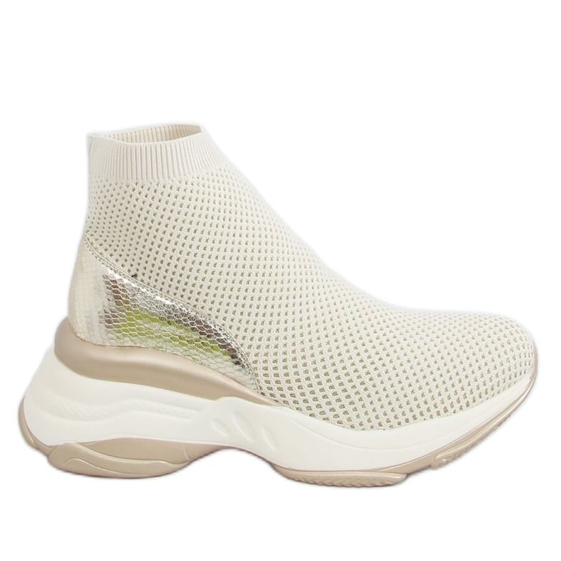 Guld HQ209 Gyllene strumpor sportskor