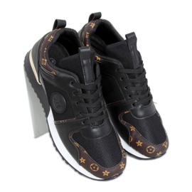 Svarta VL118P Svarta sportskor