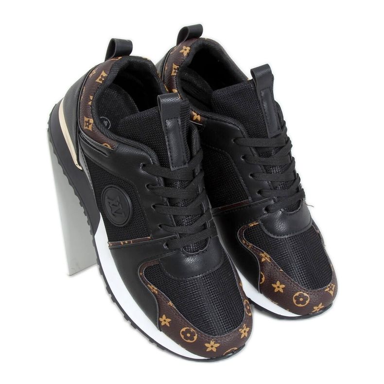 Svarta VL118P Svarta sportskor