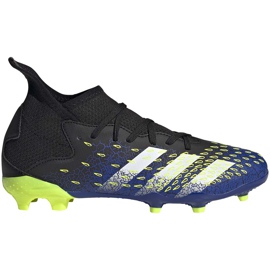 Fotbollsskor adidas Predator Freak.3 Fg Junior maringrön FY0613 svart svart