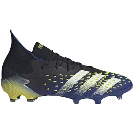 Fotbollsskor adidas Predator Freak.1 Fg svart-maringrön FY0743