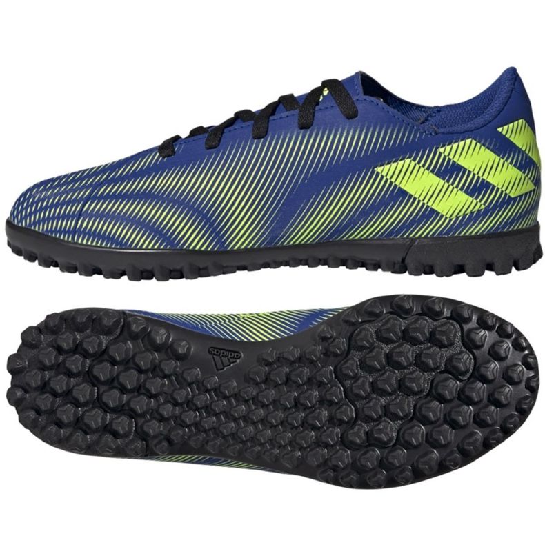 Adidas Nemeziz.4 Tf Jr FY0824 fotbollsskor mångfärgad blå