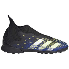 Adidas Predator Freak .3 Ll Tf Jr FY0997 fotbollsskor svart, royal svart