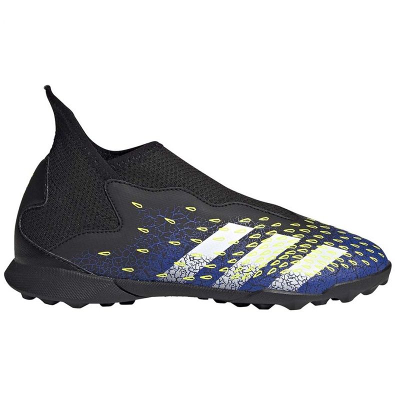 Adidas Predator Freak .3 Ll Tf Jr FY0997 fotbollsskor svart, royal svart