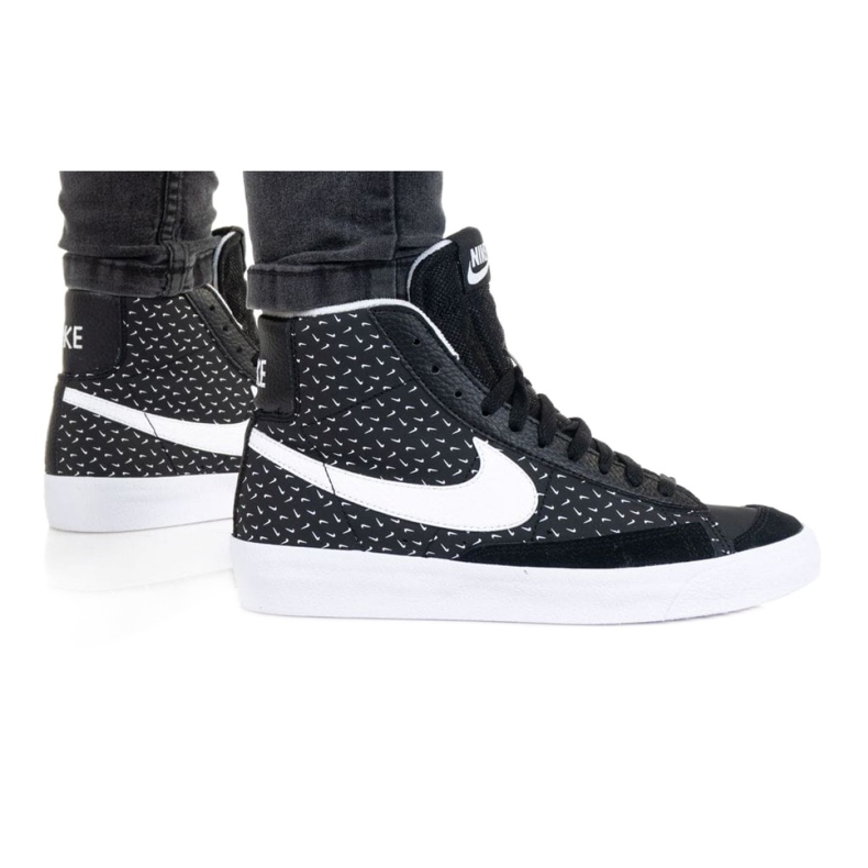 Nike Blazer Mid '77 Gs W DC9197-001 skor svart