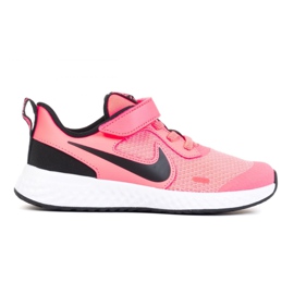 Nike Revolution 5 Psv Jr BQ5672-602 skor vit rosa