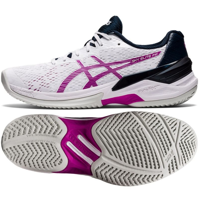 Asics Sky Elite Ff W 1052A024-103 volleybollskor mångfärgad vit