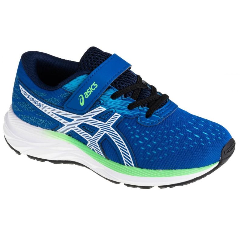 Asics Pre Excite 7 Ps Jr 1014A101-401 vit marinblå blå