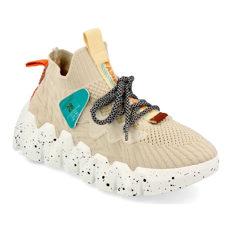 PS1 Kvinnors sportstrumpor Beige Fashion Pioneer brun