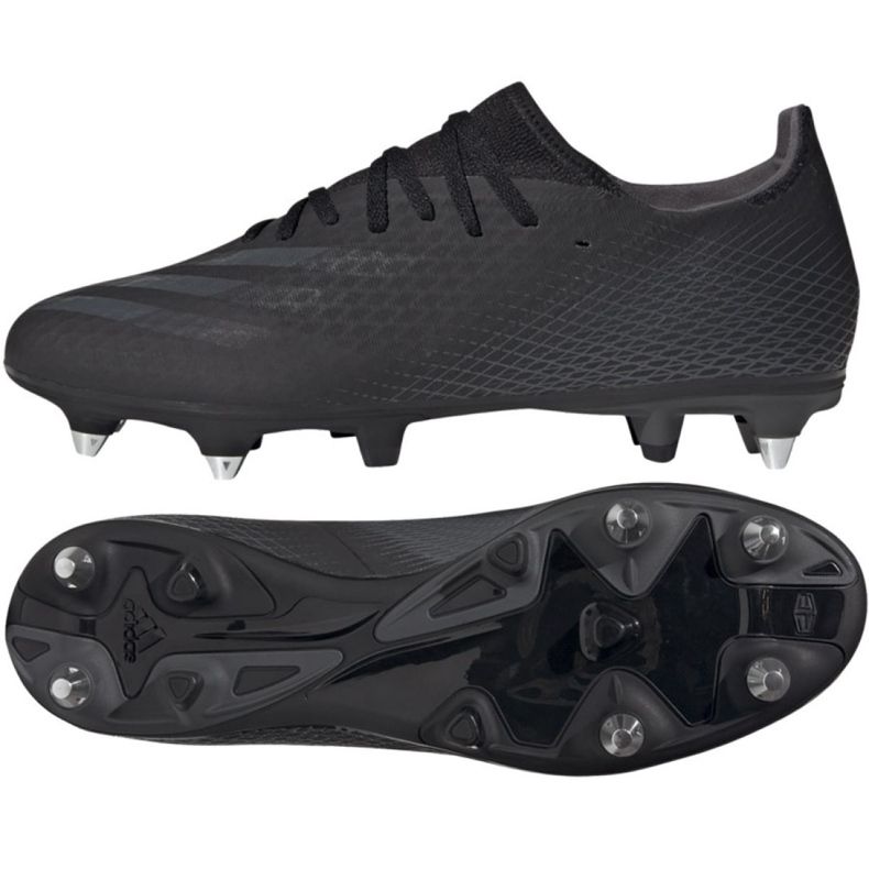 Adidas X Ghosted.3 Sg M FZ3727 fotbollsskor mångfärgad svart