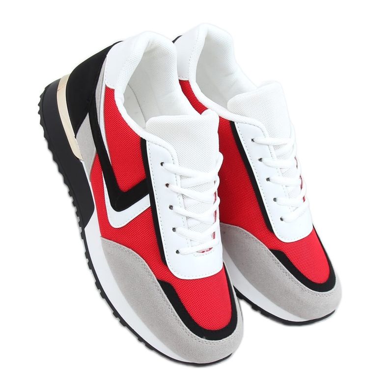 Multicolor VL121P Röda sportskor mångfärgad