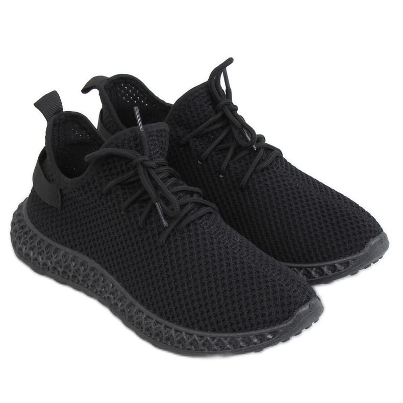 Svart NB392P All Black strumpor sportskor