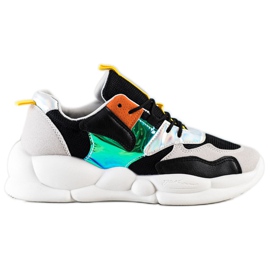 Bestelle Sneakers på modeplattformen svart silver- grå mångfärgad