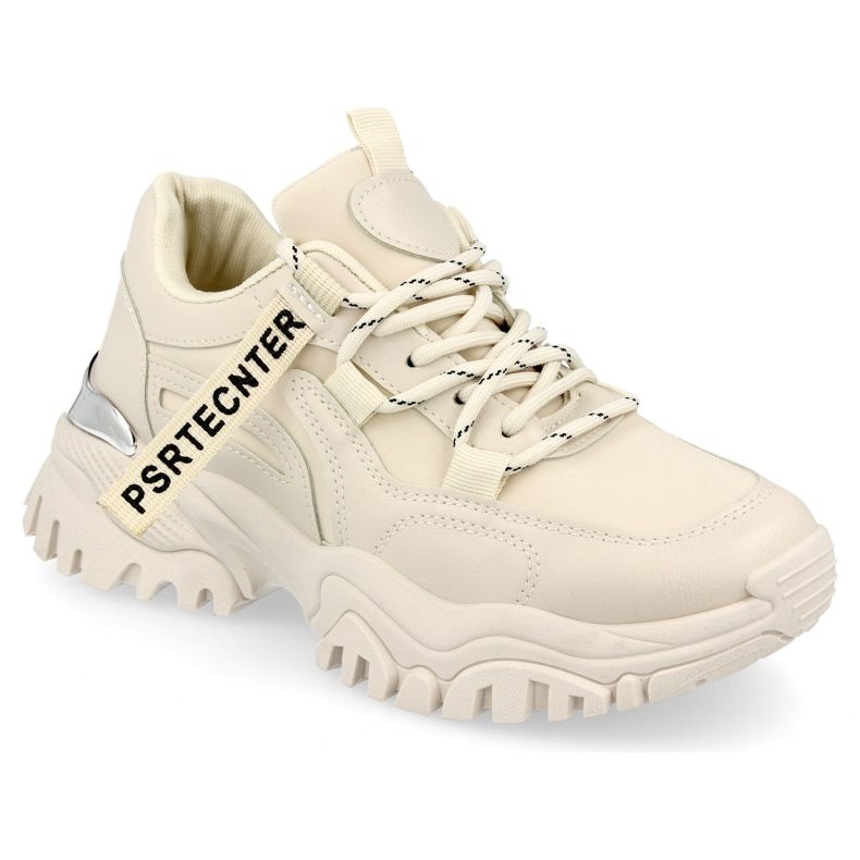 PS1 Damskor på en massiv sula Beige Chunky