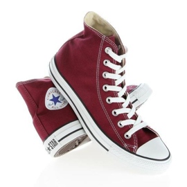 Converse Chuck Taylor Hi M9613 vit röd