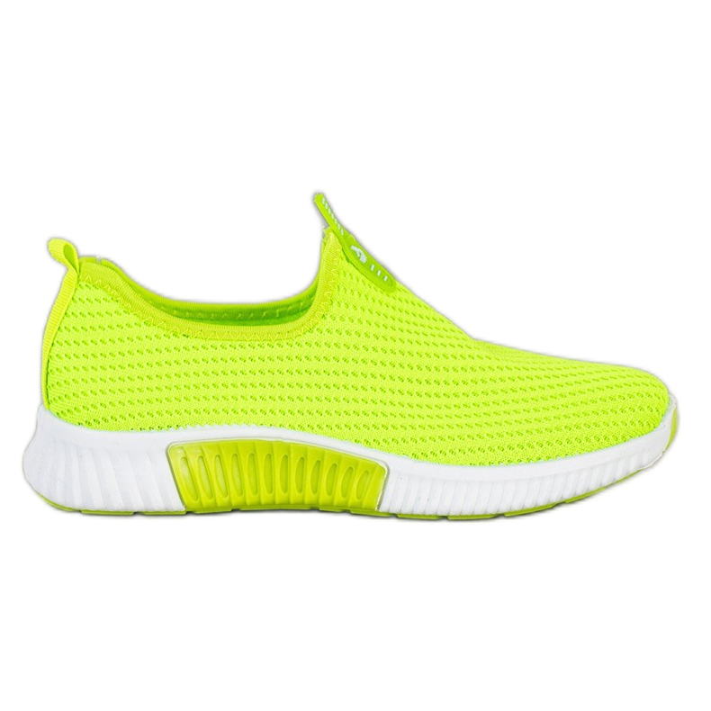 SHELOVET Bekväma textilskor grön