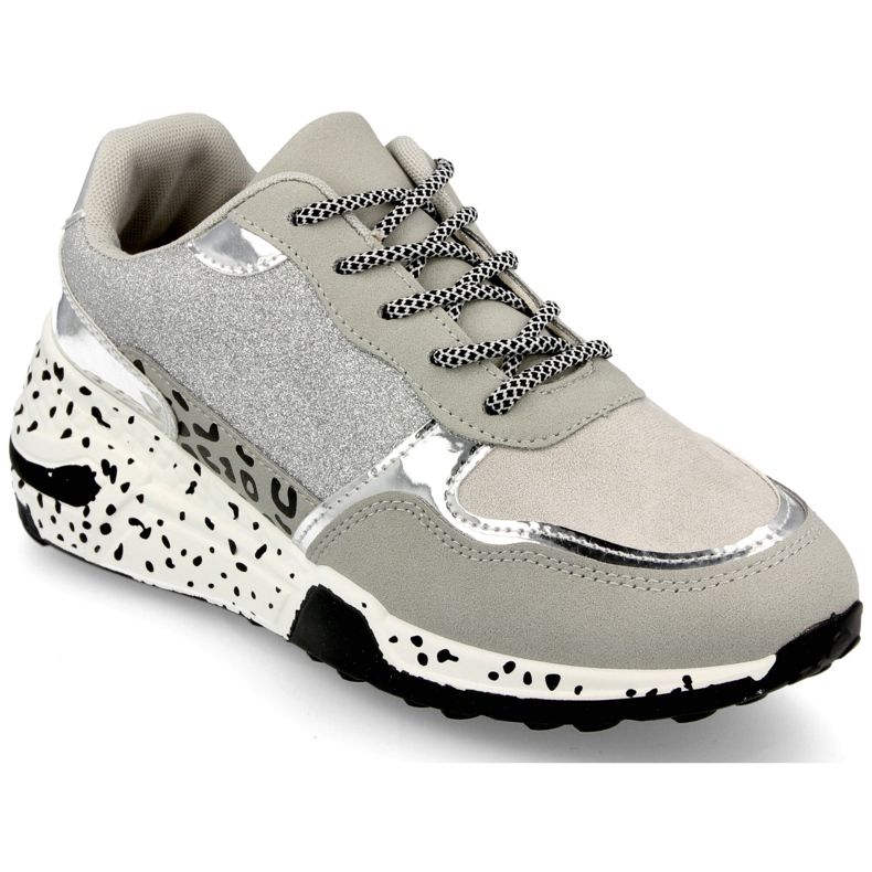 PS1 Dam Wedge Sneakers Silver Avery grå mångfärgad