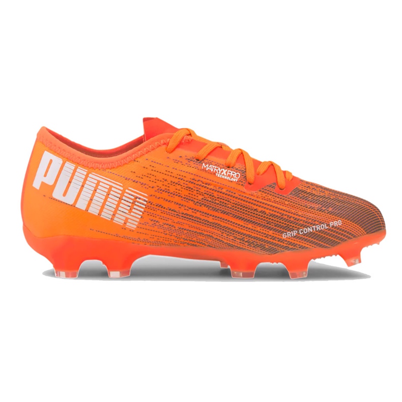 Puma Ultra 1.1 Fg Ag Junior 106097 01 fotbollsskor orange orange
