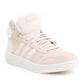 Adidas Hoops 2.0 Mid W EE7894 skor rosa