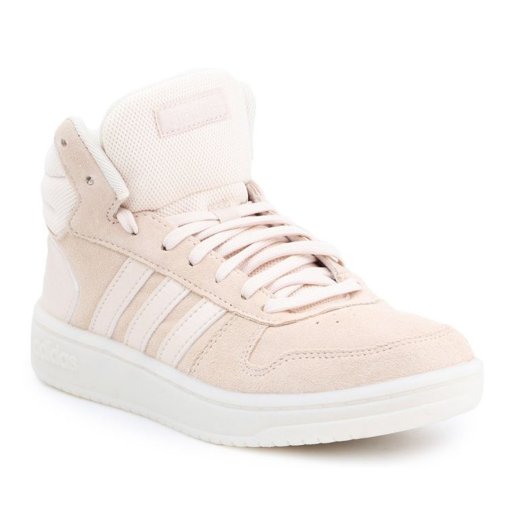 Adidas Hoops 2.0 Mid W EE7894 skor rosa
